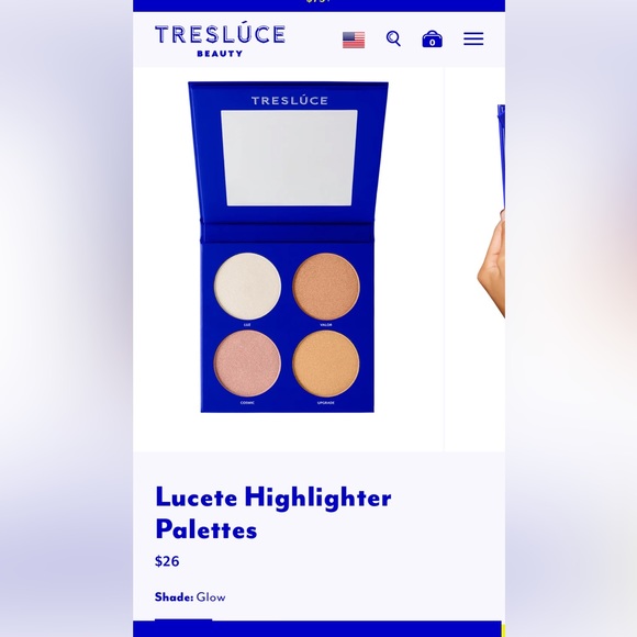 Treslúce Highlighter Pallet by Becky G - Picture 5 of 5